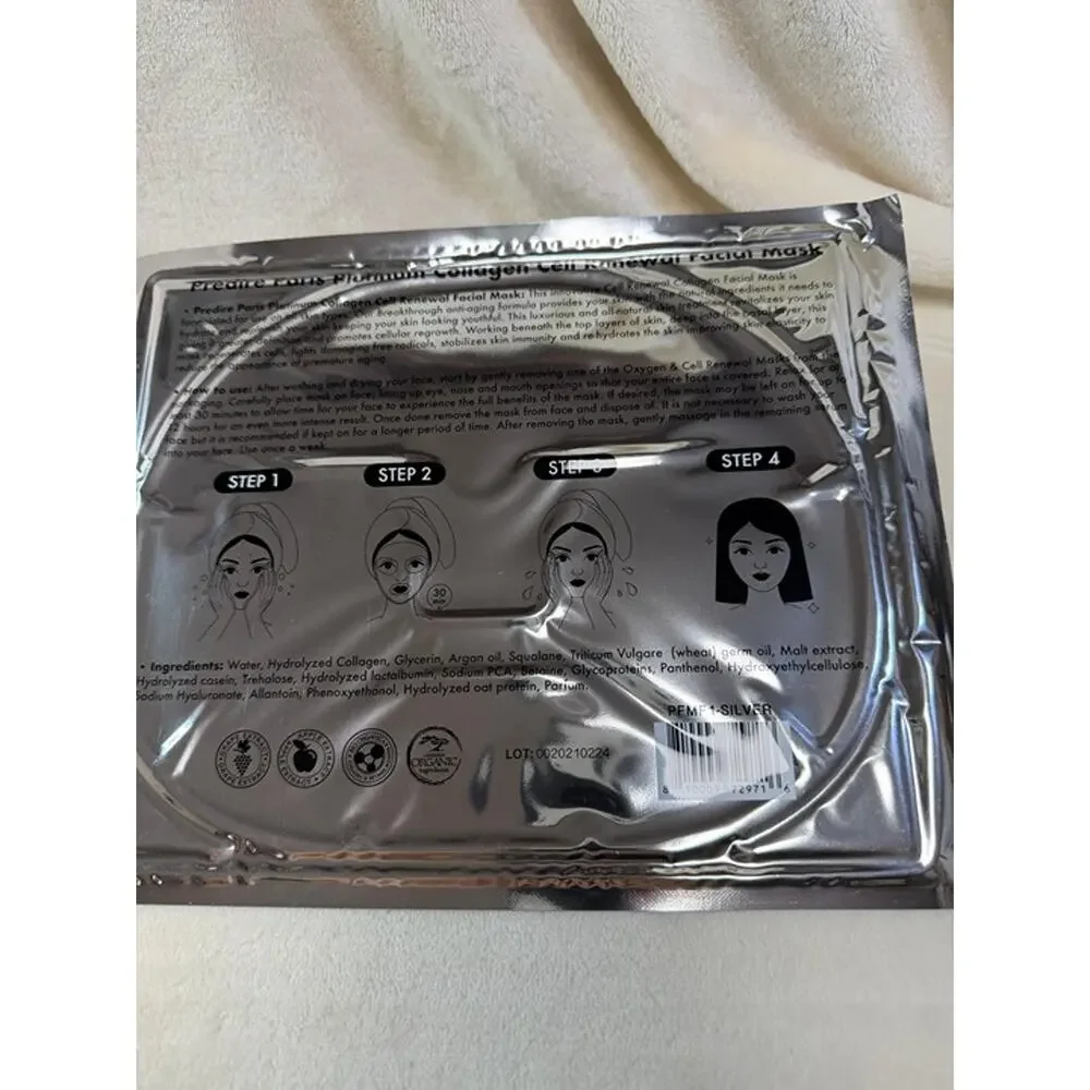 Predire Paris Facial Face Mask (Set of 5 Total) **NEW**